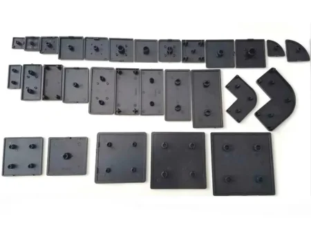 Торцевая заглушка 40x80 для профиля ALF-4060-8L,B,W