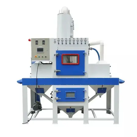 Автоматическая конвейерная система дробеструйной обработки DS-4610-12-Е