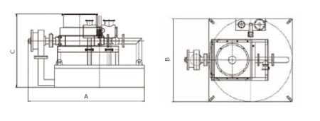 DM-PS-O-2,2/250 Магнитный сепаратор подвесной круглый с масляным охлаждением