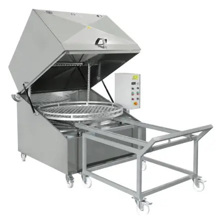 HT-1250T Моечная машина с поворотным столом и верхней загрузкой