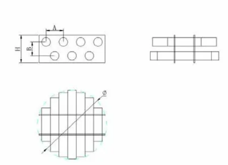 DM-SS-GR-301 Магнитная решетка круглая для сепаратора