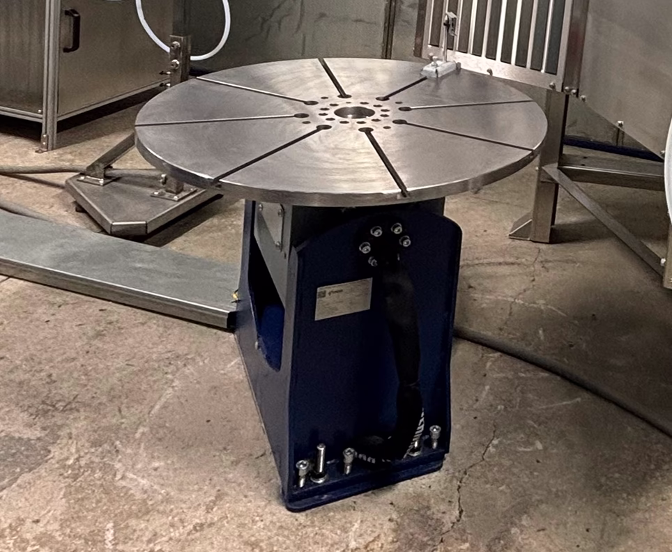 Позиционер детали комплекса плазменного напыления АП200