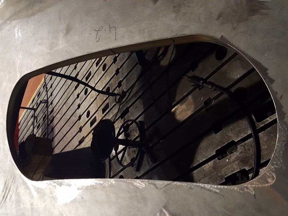 Curvilinear cut quality (stainless steel)