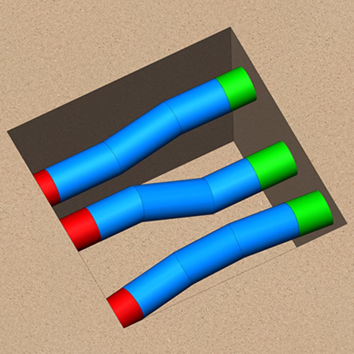 Определение конфигурации стыковочных узлов