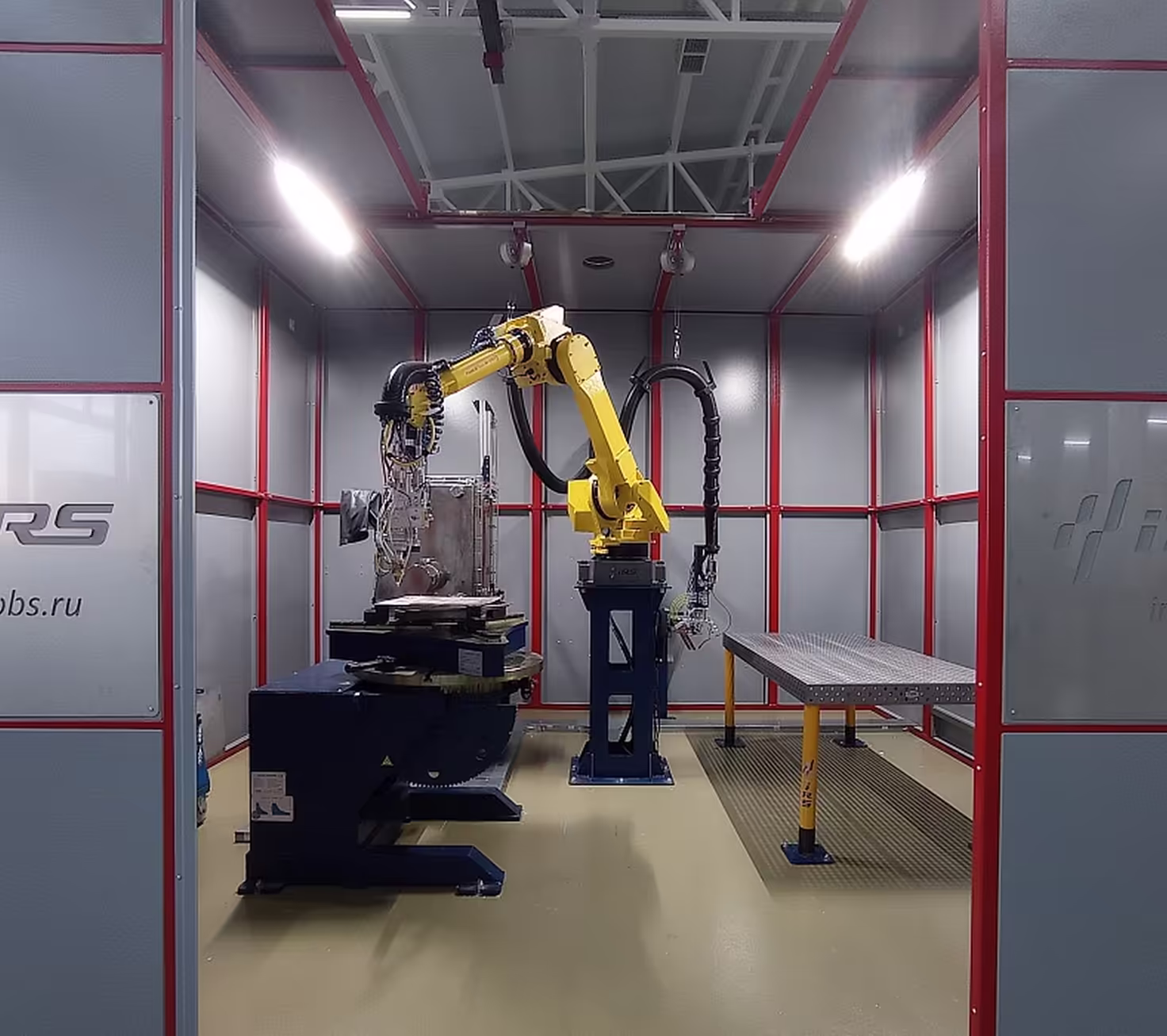 Robotic/Automated Sandblasting and Surface Treatment Complexes
