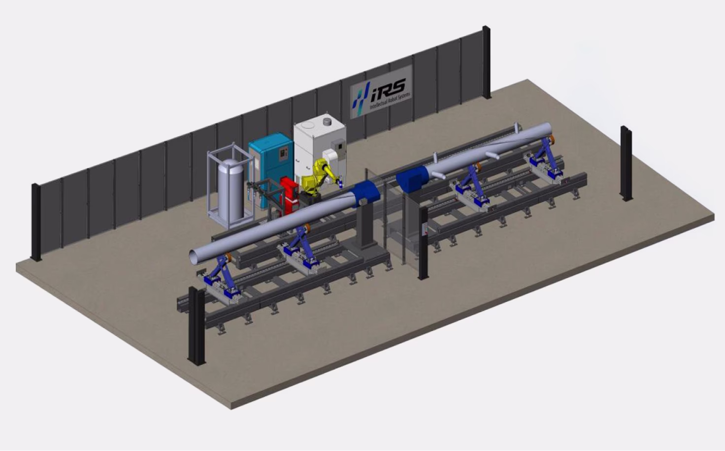 Equipment composition of the Robotic Technological Complex for welding and laser cutting