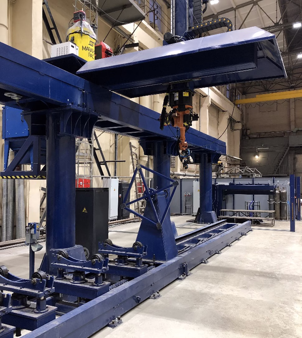 Robotic complex for MIG/MAG welding, View 1