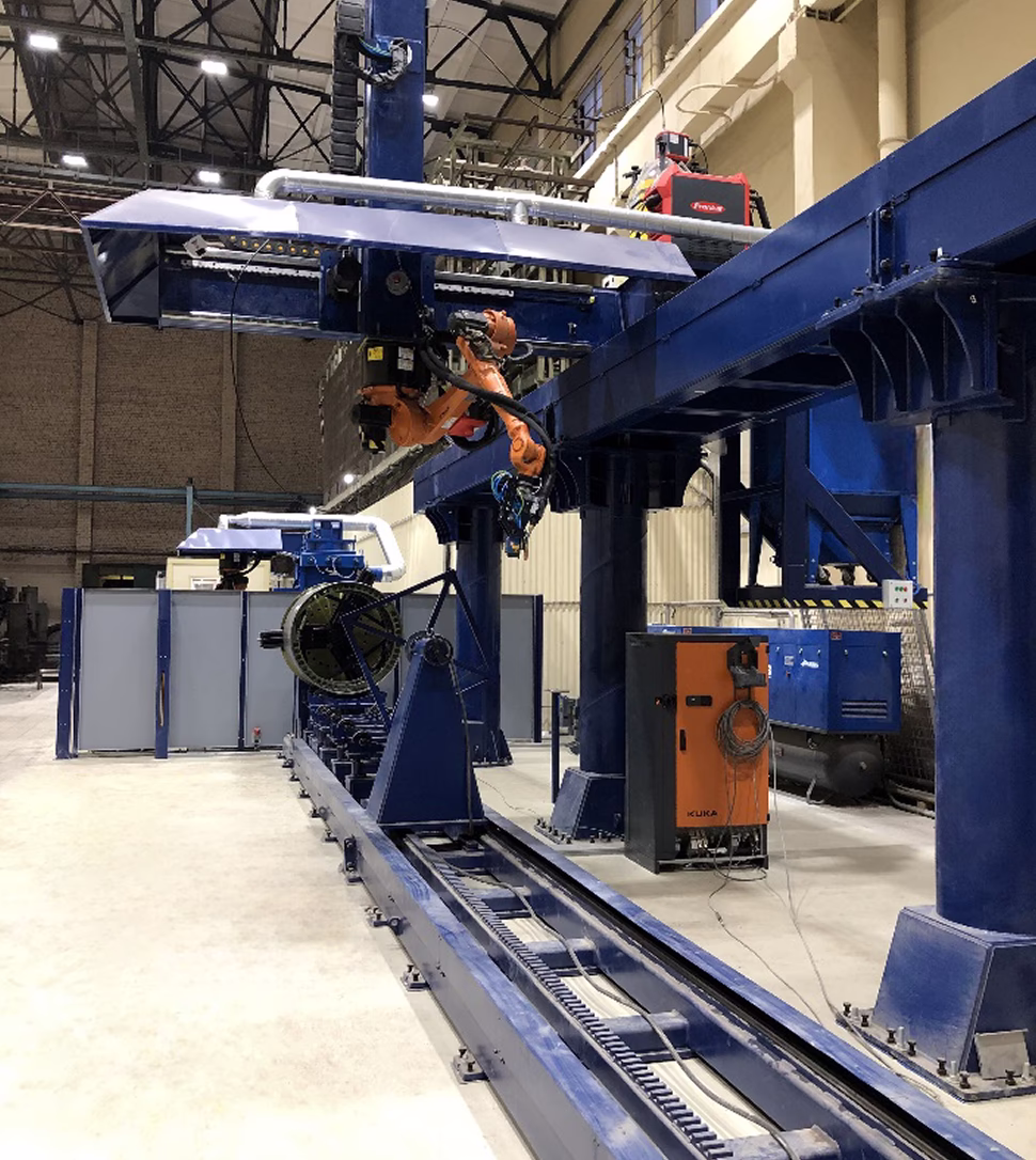 Robotic complex for MIG/MAG welding, View 2