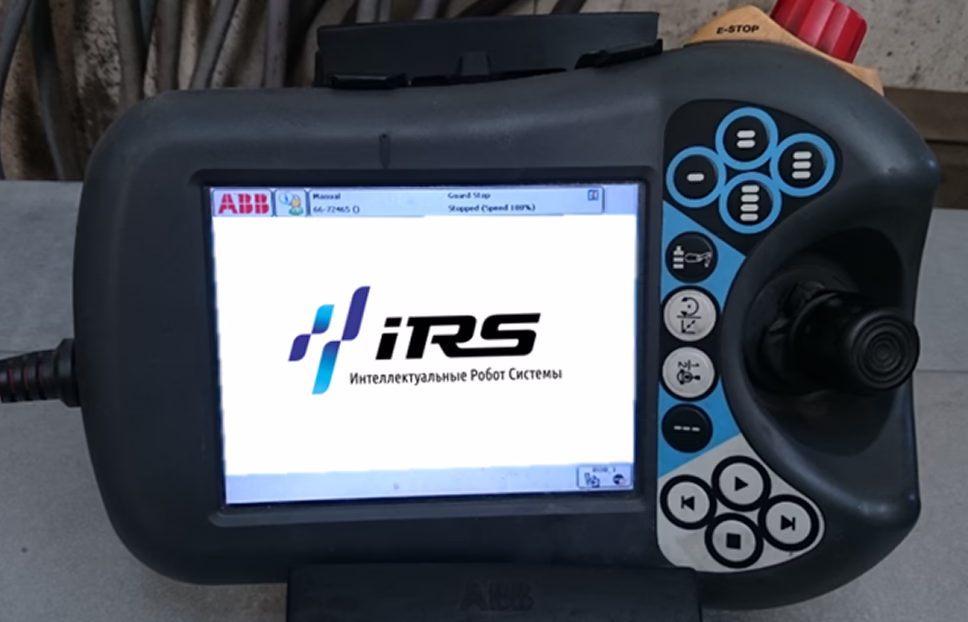 Изображение сварки на РТК лазерной сварки