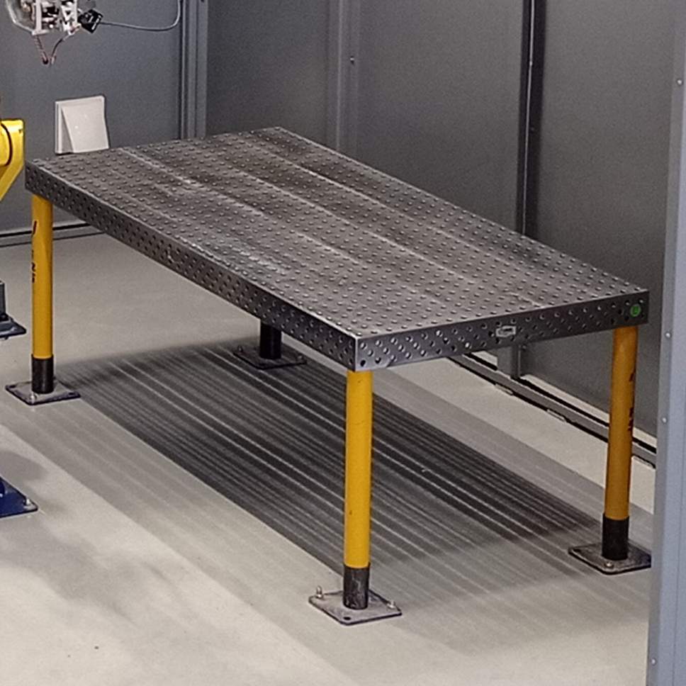 Сварочный стол Роботизированного сварочного комплекса для нужд атомной промышленности