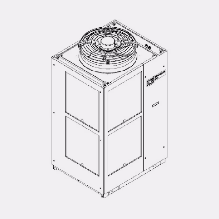 Промышленный чиллер установки для сварки в контролируемой атмосфере