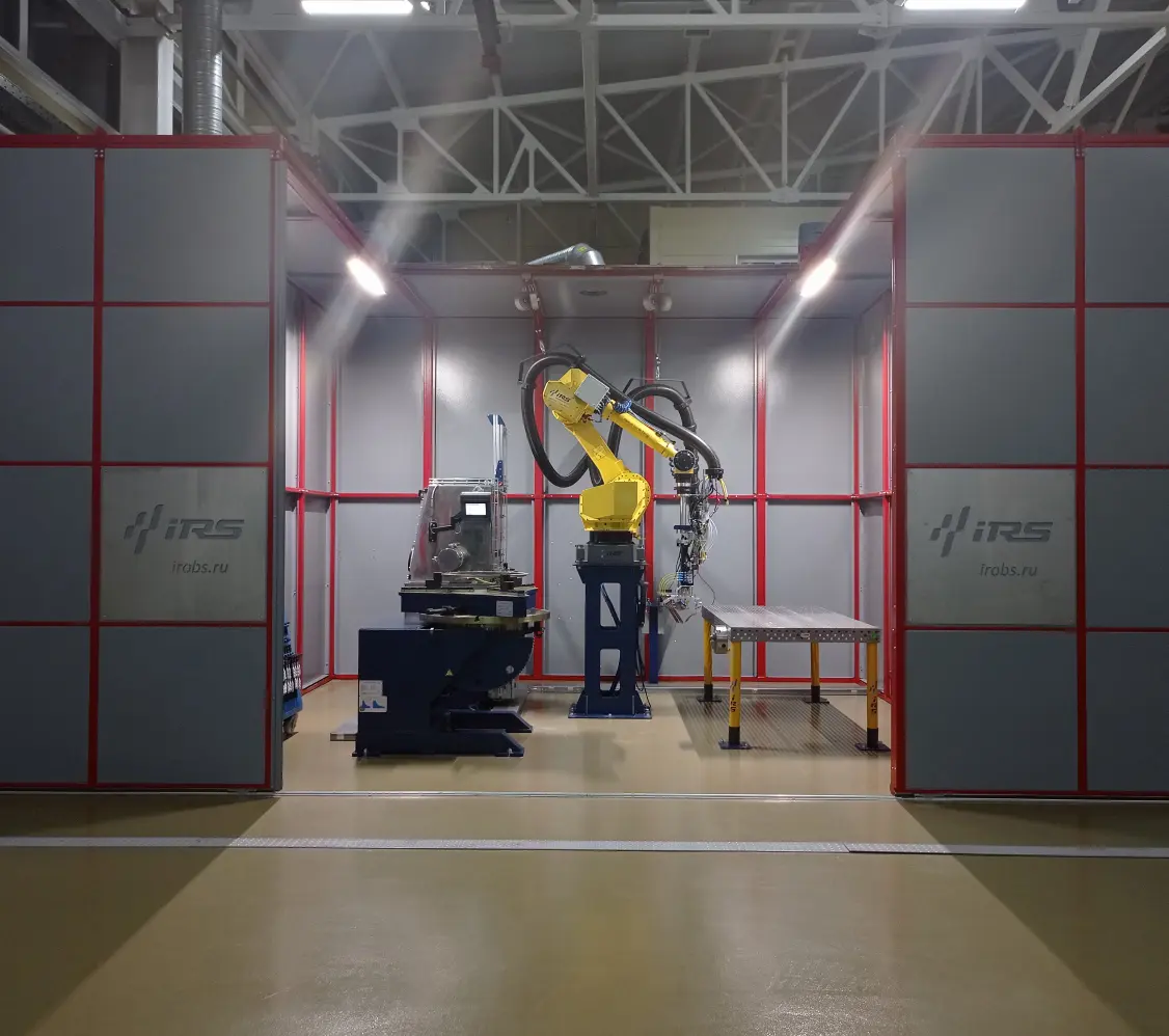 Слесарные и сварочные кабины из сэнвич-панелей