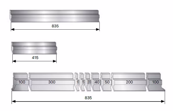 Пуансоны для гибочных станков системы крепления AMADA/PROMECAM