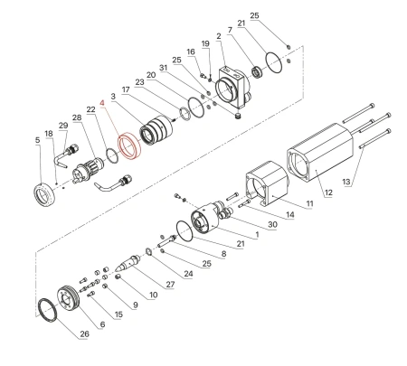 IRS-100004 Rear Locking Ring
