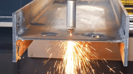 Линия по производству дутавровых балок для морской инженерной промышленности