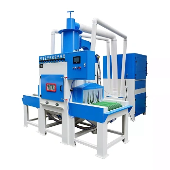 Автоматическая конвейерная система дробеструйной обработки DS-601-10-E