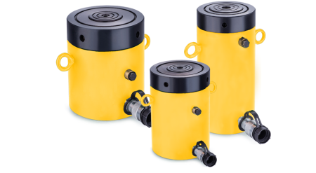 HT-PLN1004 Гидроцилиндр со стопорной гайкой 100 тонн, 100 мм