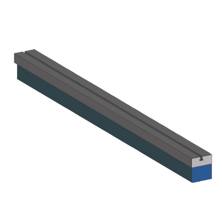 Guide with T-slot, 3000 mm