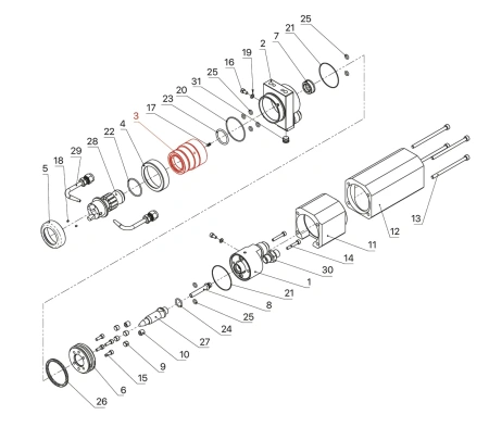 IRS-100002 Front Gun Body