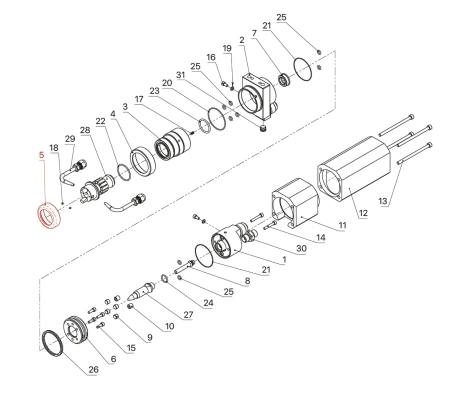 IRS-100005 Front Locking Ring