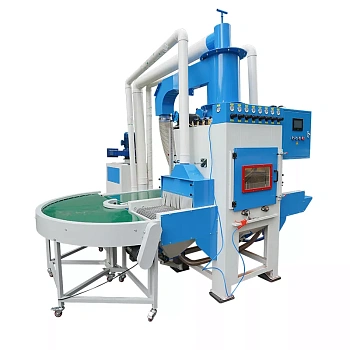 Автоматическая конвейерная система дробеструйной обработки DS-270-8-E