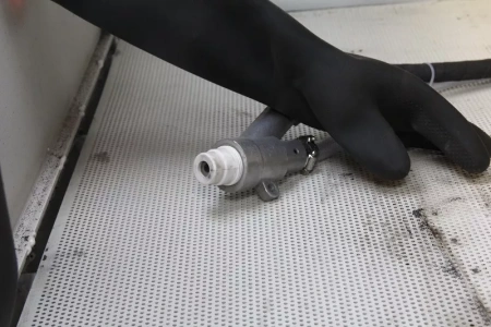 Большая дробеструйная камера DS-15-1-L