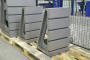 Corner mounting plate with T-slot, 1000×600 mm
